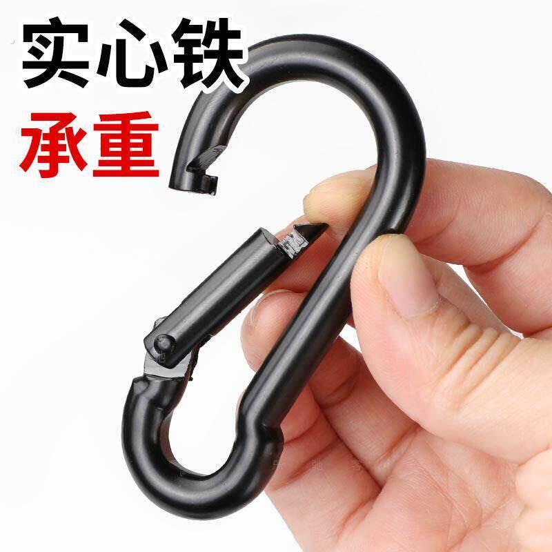 绳扣锁扣卡铁镀锌锁扣安全扣卡扣挂钩保险扣栓牛锁扣狗炼锁扣弹簧