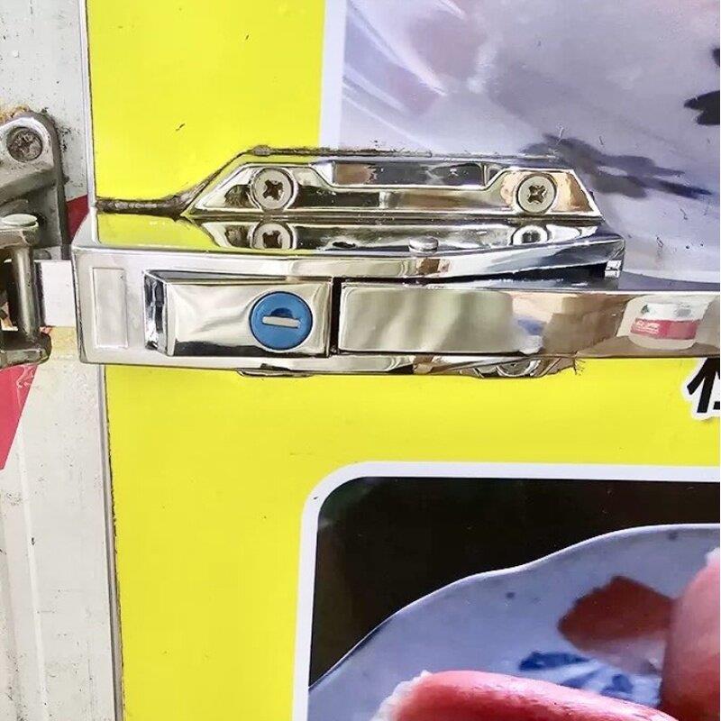 烘烤箱烘箱门扣冷藏库门拉手冻库把手冷藏库门锁冷藏库锁碰锁1178