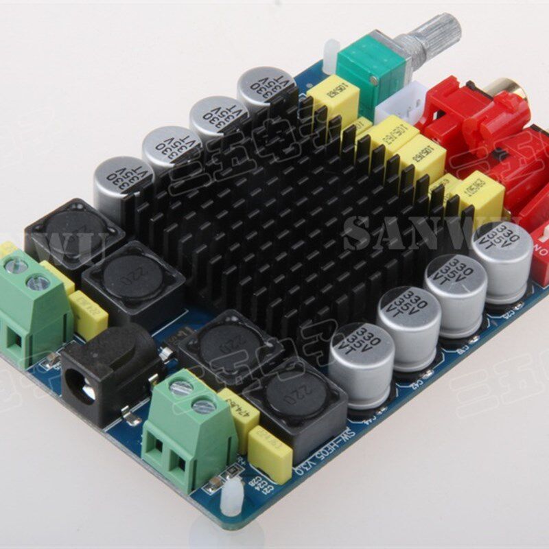 TDA7498功放板 大功率数字功放板2X100W 电脑功放 双声道立体声