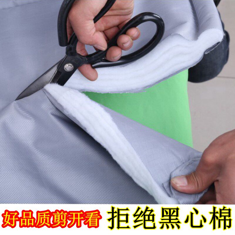 秋冬季加厚保暖透明棉门帘防风家用隔断挡风冬天保温挂帘洗车防水