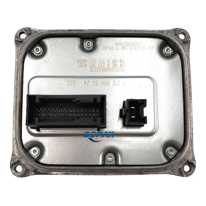 奔驰W212 E200E260E300E180新款大灯LED电脑板驱动模块氙气安定器