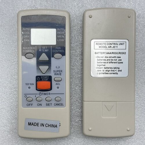 适用将军富士通空调AR-JE11 AR-JE6 AR-PV1 AR-JE9 AR-JE10遥控器