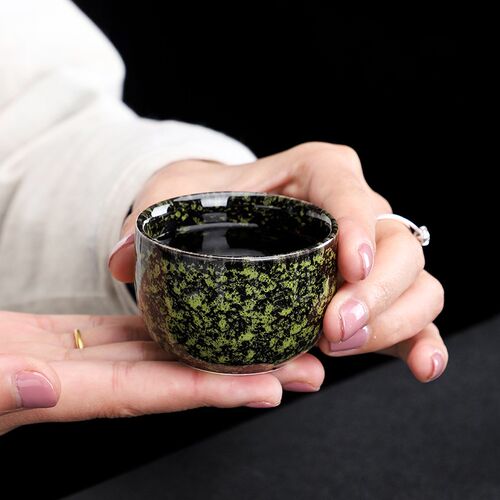 中式复古窑变陶瓷功夫茶具套装家用客厅整套茶器茶壶茶杯茶海茶洗