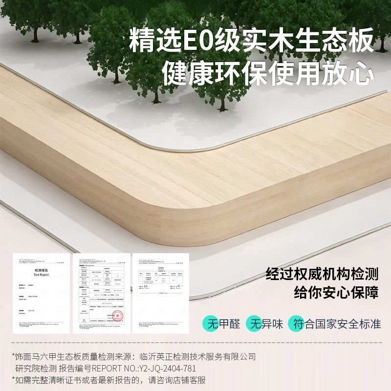 实木伸缩书桌书架一体桌子带抽屉电脑桌卧室家用学生写字桌学习桌
