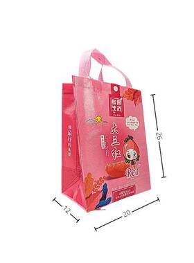 甄选新款无纺布手提礼品购物环保琯溪大三红肉蜜沙田柚水果打包装