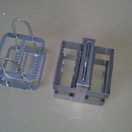 （生化实验室用品）不锈钢材质 染色架0片/26片装
