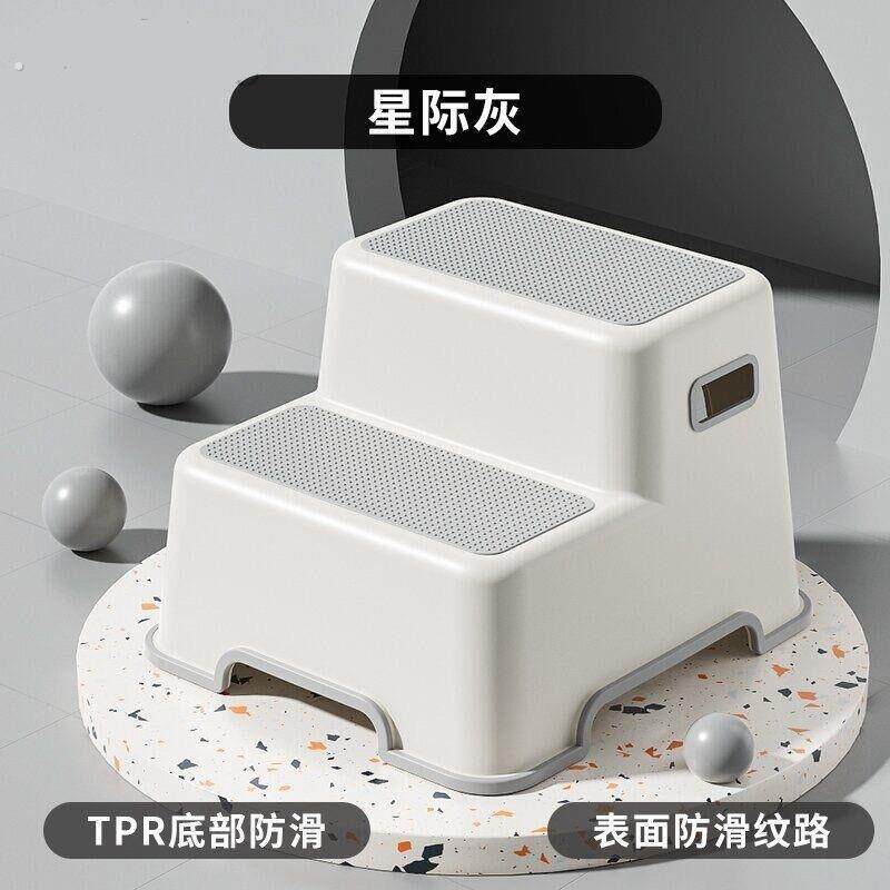 梯凳家用二步梯台阶脚踏高低凳梯椅两用厨房登高凳洗车凳子两步凳