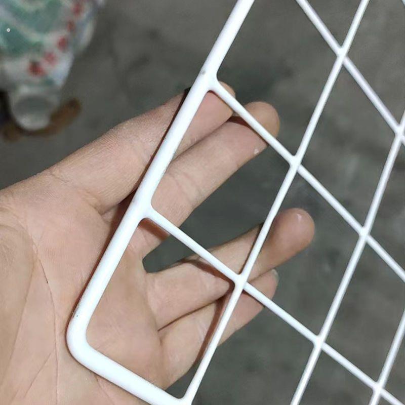 铁网格展示架置物架网片挂墙挂钩装饰照片墙收纳铁丝网环创白展架