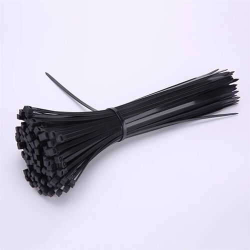 火炬塑料10*300/400/500/600自锁式尼龙扎带捆绑带电线束线带黑白