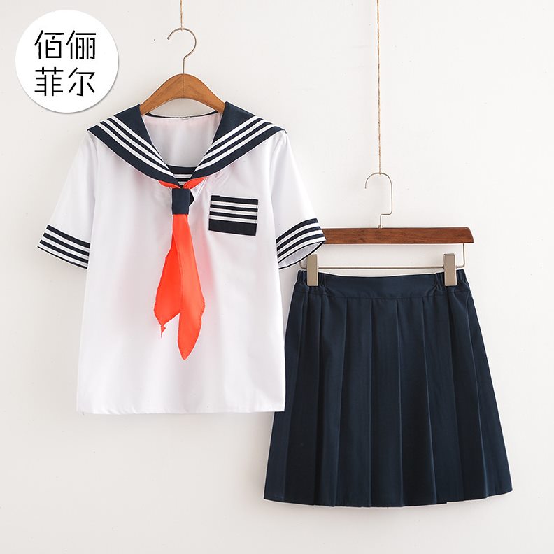 甄选日本地狱少女cos jk水手服日韩校服套装英伦学院派制服女生班