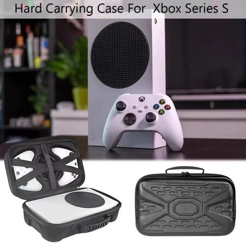 甄选适用微软Xbox Series S游戏机收纳包 手提收纳盒 主机配件保