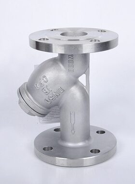 甄选304不锈钢法兰y型过滤器 GL41W-16P滤水器 DN150 100 80 50过