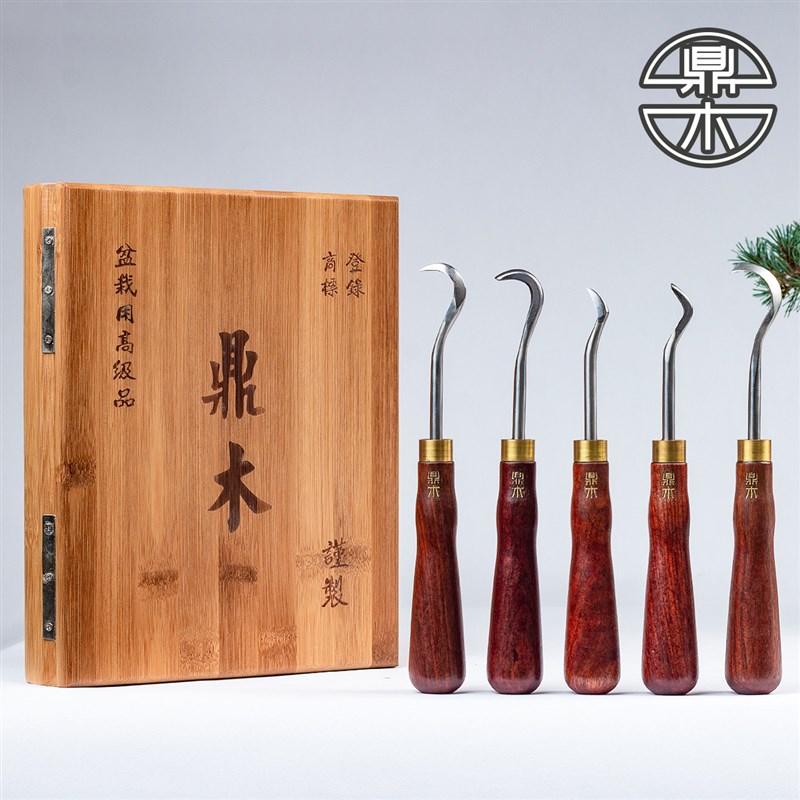 舍利丝雕工具组合 盆景制作用拉丝刀 柏树水线雕刻刀