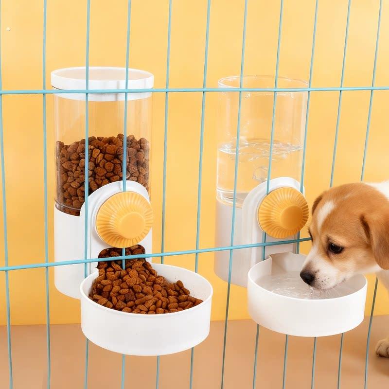 狗狗饮水器挂式猫咪喝水器不湿嘴悬挂笼子水壶自动喂食器宠物用品