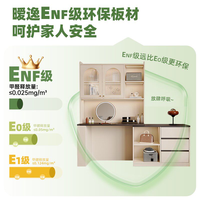 南洋复古风卧室家用小户型梳妆台一体转角斗柜伸缩旋转化妆桌定制