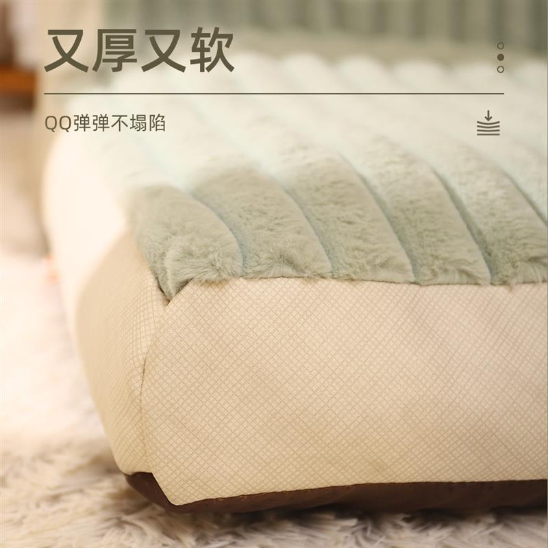 狗窝春季窝具沙发床宠物小猫咪休息睡觉靠背小型犬柯基比熊狗垫子