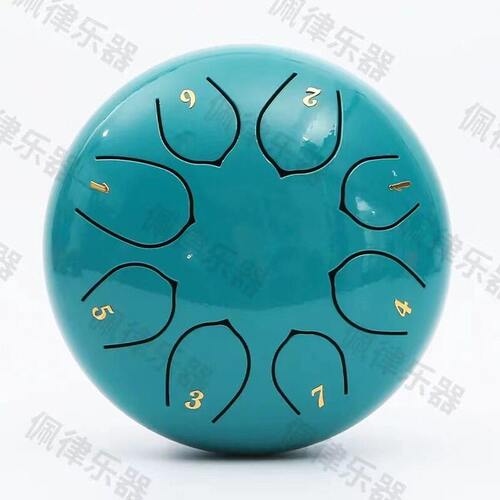 甄选6寸全音五调忘忧鼓空灵鼓打击器乐儿童鼓启蒙乐器 手碟民族乐