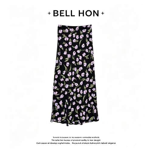 【BELL HON】2026夏新款设计感显瘦半身裙-BHT00028