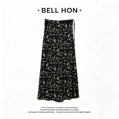 【BELL HON】2026夏新款设计感显瘦半身裙-BHT00022