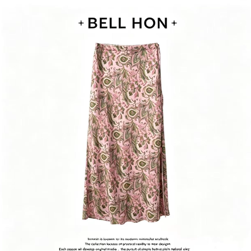 【BELL HON】2026夏新款设计高级感显瘦半身裙-BHT00031