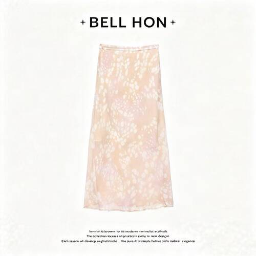 【BELL HON】2026夏新款设计高级感高腰显瘦半身裙-BHT000220