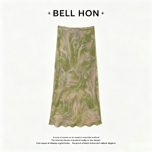 【BELL HON】2026夏新款设计高级感显瘦半身裙-BHT000154