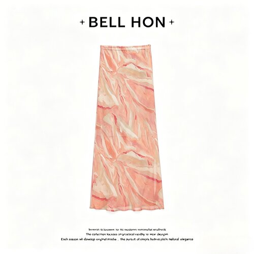 【BELL HON】2026夏新款设计高级感显瘦半身裙-BHT000172