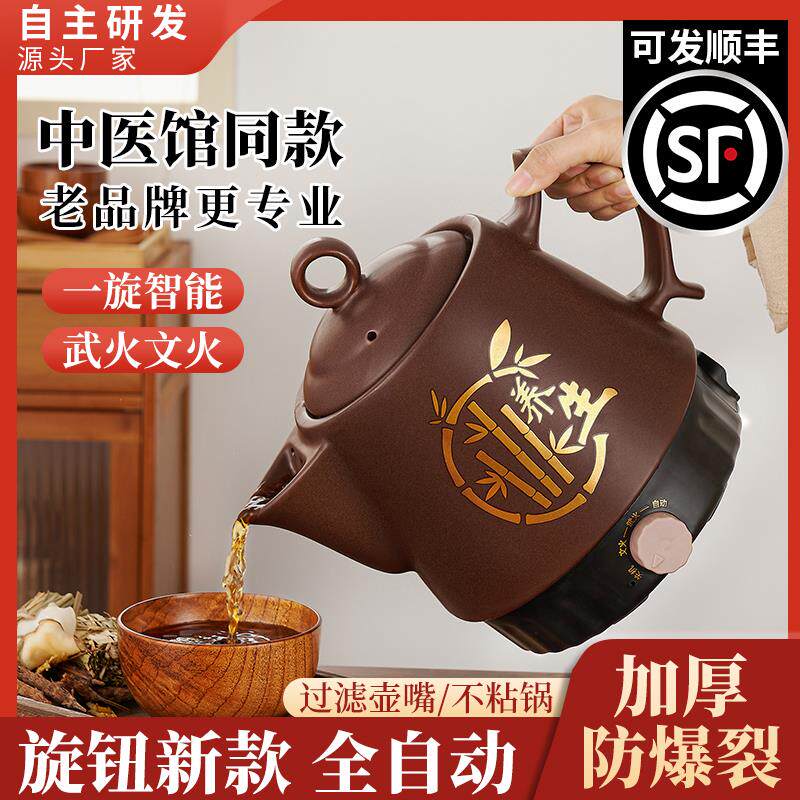 中药电煎壶煎药壶全自动熬药家用中医熬药电砂锅中药煲全自动药罐