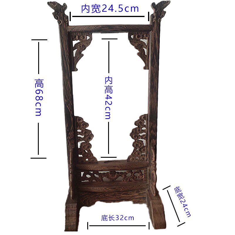 棍子架长枪十八般兵器方天画戟长矛双月红缨枪武术用品展示摆放架