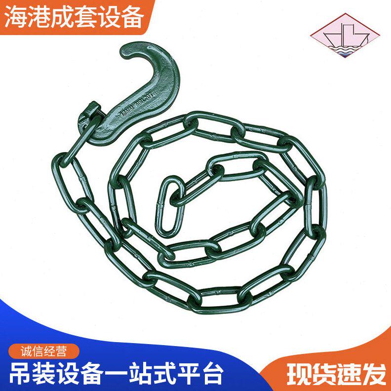 甄选厂家供应捆扎链条 收紧器船用绑扎链条捆扎杆棘轮拉紧器