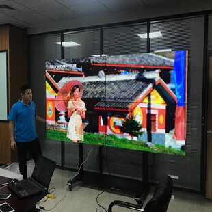 甄选无缝 液晶拼接屏会议展厅监视显示器46寸49寸55寸65超大拼接2