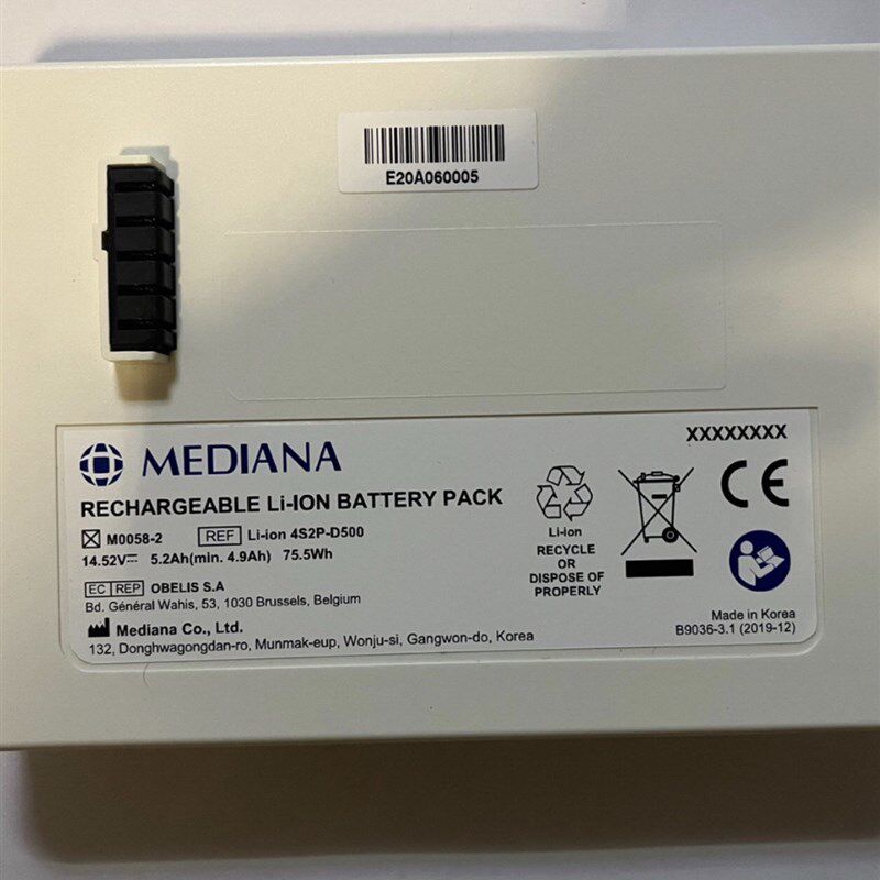 适用全新原装M0058-2  Mediana REF Li-ion 4S2P-D500医疗电池