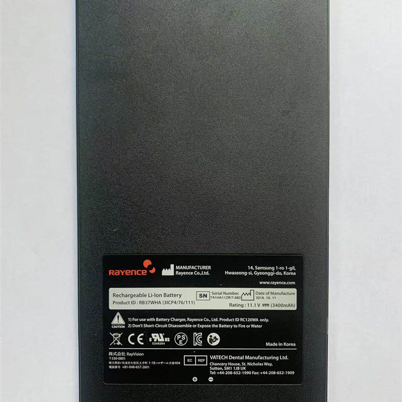 XR120全新原装RAYENCE GE DR原装充电RB37WHA(3ICP4/76/111电池