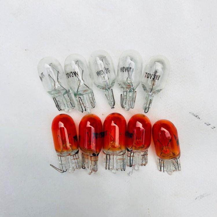 电动三轮车尾灯插泡刹车灯60V伏70V48V转向灯仪表灯炮插泡尾灯泡