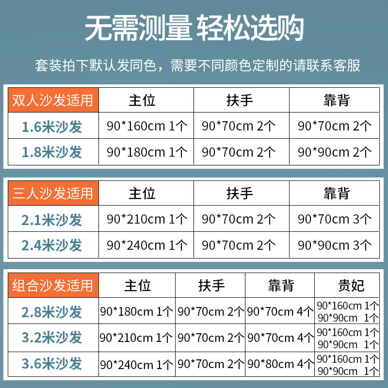 沙发垫四季通用客厅防滑沙发套罩盖布巾简约布艺靠背坐垫组合套装