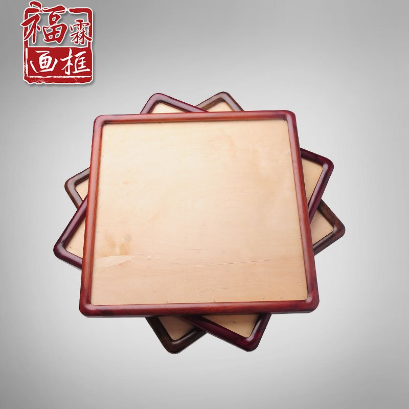 福霖圆角画框国画框装裱字画框书法裱画框材料厂家定制定制160*80