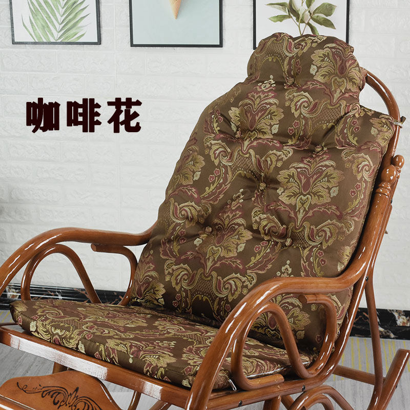 真藤摇椅可拆洗海绵坐垫摇摇椅坐垫座垫躺椅逍遥椅垫子靠垫加厚