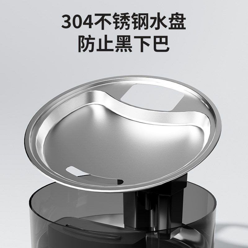 恒温猫咪饮水机不插电自动循环加热猫喝水碗流动大容量宠物饮水器