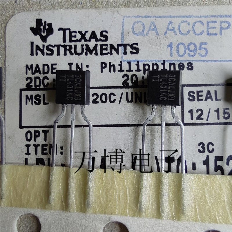 TL431AC TI TEXAS 稳压调整管 LM431 KA431 AZ431 CM431 AS431图片