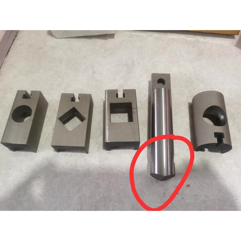 不锈钢电动液压冲孔机模芯中模方管圆管模具不锈钢防盗网弧口模具