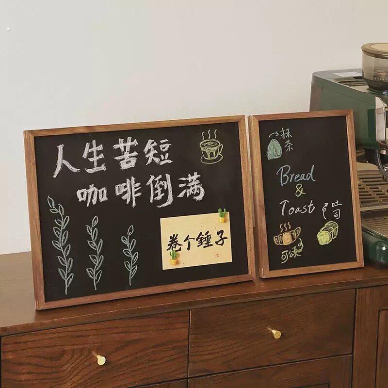 冰箱贴小黑板磁吸可擦店铺摆摊广告牌价格展示牌壁挂留言板磁吸板
