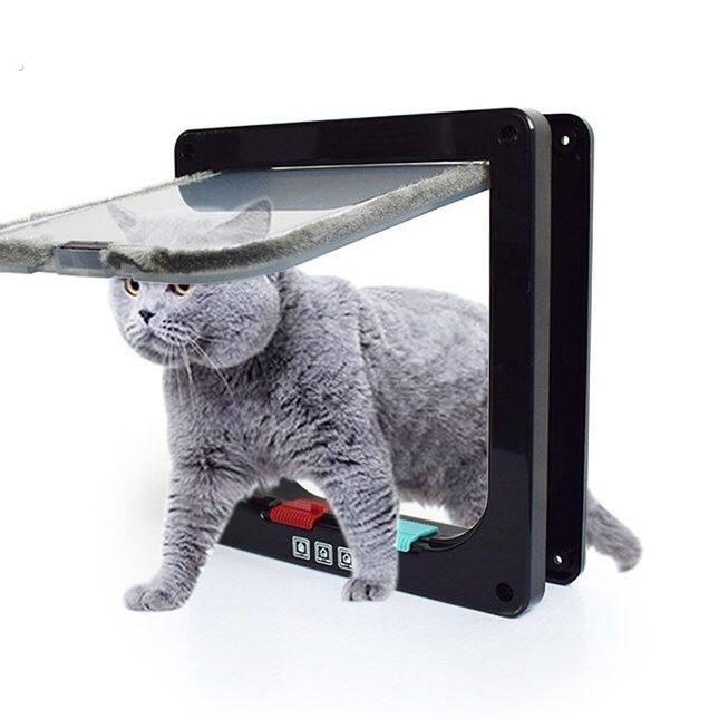 爆款猫门狗门 可控制出入方向宠物门 四种模式锁定 新款宠物用品
