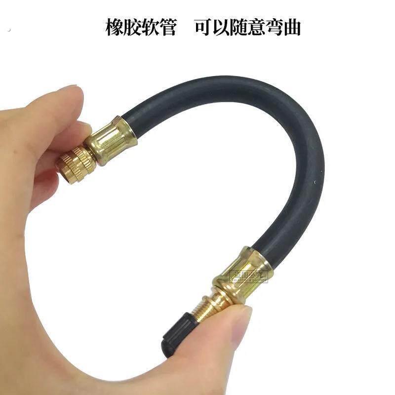 汽车货车双轮胎内胎气嘴延长管打气嘴充气管加长杆多功能连接软管