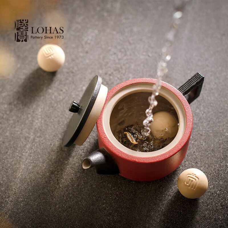 陆宝陶瓷煮茶烧水6颗装活水球家用客厅煮水泡茶软化水质茶具配件
