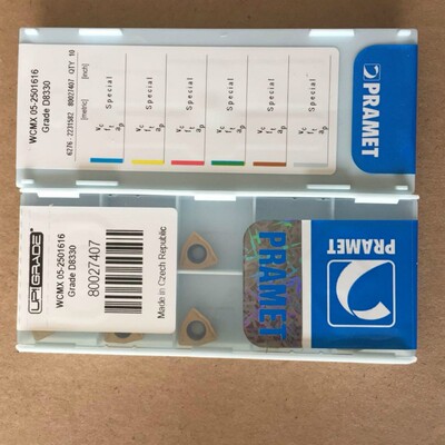 普拉米特U钻刀片WCMX030208/040208/050308/060308/080412 D8330
