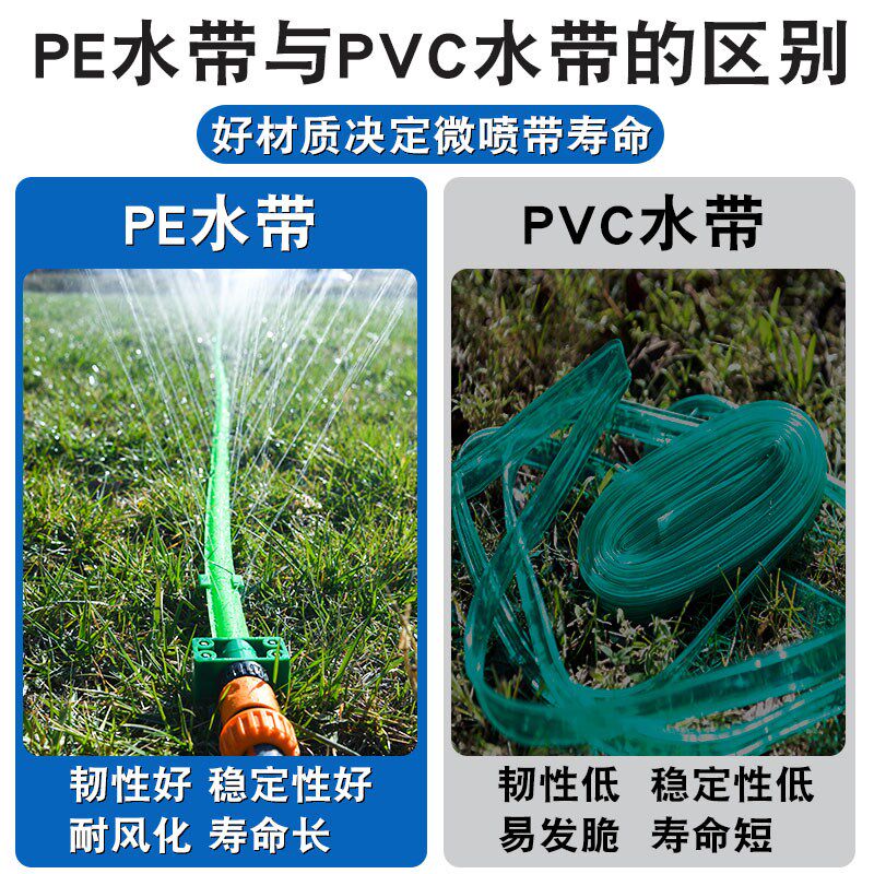 自动喷淋浇水系统草坪定时喷灌带水带灌溉水管洒水神器喷水喷雾带