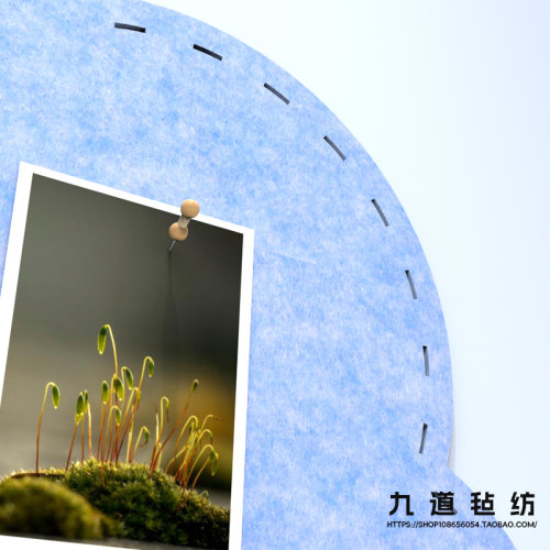 免打孔毛毡板教室布置展示墙公告栏室内照片背景墙软木板客厅装饰