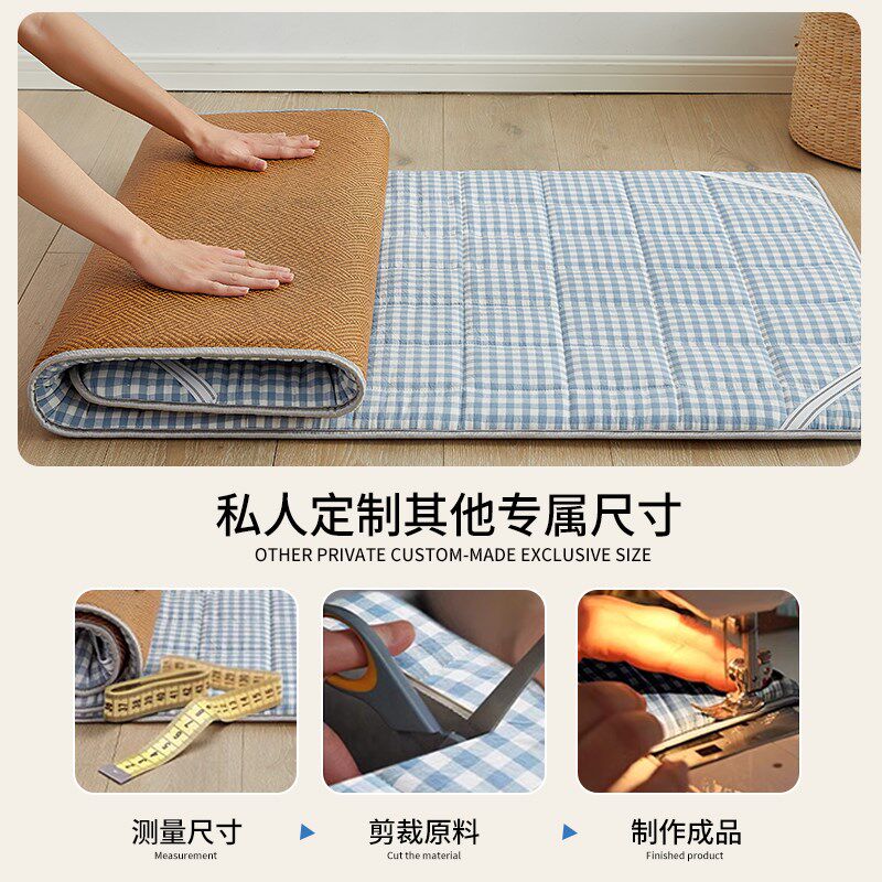 儿童拼接床垫子冬夏两用小学生午休垫70x170床垫带凉席90x190宿舍