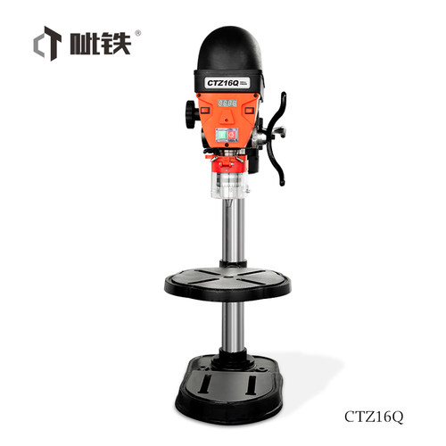 呲铁新品CTZ16Q小台钻激光迷你台钻小型220V钻孔机床家用微型钻床