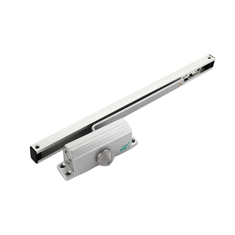 轨道式自动关门闭门器缓冲液压门闭门器静音定位滑轨式关门器